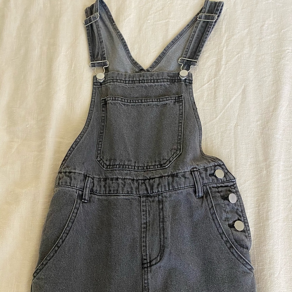 Boohoo Boyfriend Denim Overall US Size 2 NWT!!